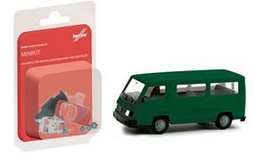 Minikit Mercedes Benz 100 D Minibus - Kit (Plastic) HO Scale Model Railroad Vehicle #12317