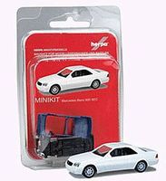 Herpa Mercedes 600 Sec Mini Kit HO Scale Model Railroad Vehicle #12676 Herpa Mercedes 600 Sec Mini Kit HO Scale Model Railroad Vehicle #12676