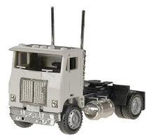 Herpa Road Commander Cabover w/Single Rear Axle Unpainted HO Scale Model Railroad Vehicle #15236 Herpa Road Commander Cabover w/Single Rear Axle Unpainted HO Scale Model Railroad Vehicle #15236
