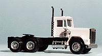 Herpa Heavy Haul Pacific Tractor, Short Chassis (white) HO Scale Model Railroad Vehicle #15252