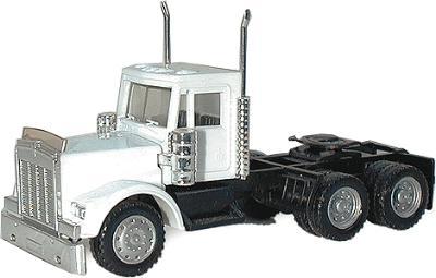 Herpa Kenworth W-900 3-Axle Conventional - Short Chassis HO Scale Model Railroad Vehicle #15275