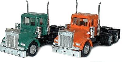 Herpa Kenworth W-900 3-Axle Conventional - Short Chassis HO Scale Model Railroad Vehicle #15276