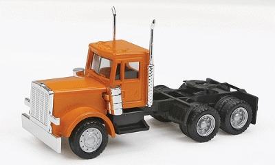 Herpa Peterbilt 3-Axle Conventional w/New Grille - Painted HO Scale Model Railroad Vehicle #15285
