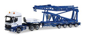 Herpa MB Lowboy Trlr w/Fly-Jib Herpa MB Lowboy Trlr w/Fly-Jib