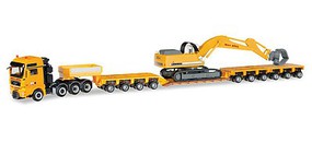 Herpa MAN Lowboy/Wrecking Crane Herpa MAN Lowboy/Wrecking Crane