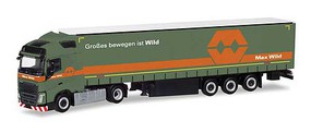 Herpa Volvo FH GL Canvas Semi Herpa Volvo FH GL Canvas Semi