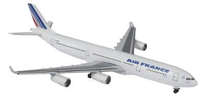 Herpa Airbus 340-300 NG Air France Diecast Model Airplane 1/500 Scale #504676
