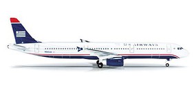 Herpa Airbus 321 US Airways 1/500 Scale Herpa Airbus 321 US Airways 1/500 Scale