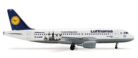 Herpa Airbus 320 Lufthansa 100 1/500 Scale Herpa Airbus 320 Lufthansa 100 1/500 Scale