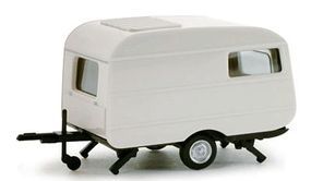 Herpa Qek Camping Trailer - White
