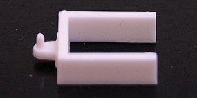 Herpa Chrm-Pltd Trailer Hook 5/ HO-Scale (5) Herpa Chrm-Pltd Trailer Hook 5/ HO-Scale (5)