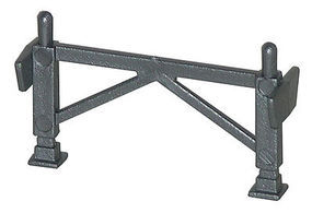 Herpa Trailer Stands Silver (5) HO Scale Model Railroad Vehicle #5470 Herpa Trailer Stands Silver (5) HO Scale Model Railroad Vehicle #5470