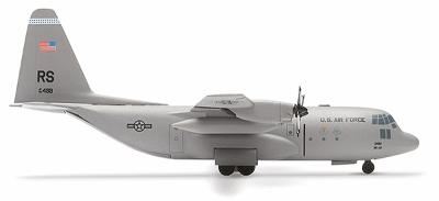 Herpa Lockheed C-130 USAF Ramstein Diecast Model Airplane 1/200 Scale #551779