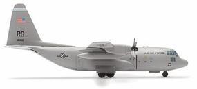 Herpa Lockheed C-130 USAF Ramstein Diecast Model Airplane 1/200 Scale #551779 Herpa Lockheed C-130 USAF Ramstein Diecast Model Airplane 1/200 Scale #551779
