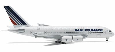 Herpa Airbus - 380-800 Air France Diecast Model Airplane 1/400 Scale #561228