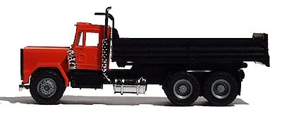 Herpa Construction Equipment - Heavy Haul Dump Truck Orange Cab - HO-Scale