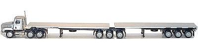 Herpa Mack CH 603 B-Train Flat HO Scale Model Railroad Vehicle #6313