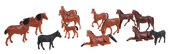 n scale horses