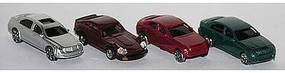 Herpa Modern Cars (4) N Scale Model Railroad Vehicle #63625 Herpa Modern Cars (4) N Scale Model Railroad Vehicle #63625