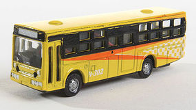 Herpa Bus Type 2 yellow with Light N Scale Model Railroad Vehicle #63683 Herpa Bus Type 2 yellow with Light N Scale Model Railroad Vehicle #63683