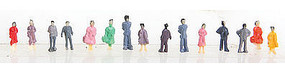 Herpa Assorted Standing Figures (50) N Scale Model Railroad Figure #63696 Herpa Assorted Standing Figures (50) N Scale Model Railroad Figure #63696
