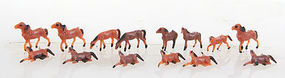 Herpa Assorted Horses (50) N Scale Model Railroad Figure #63712 Herpa Assorted Horses (50) N Scale Model Railroad Figure #63712