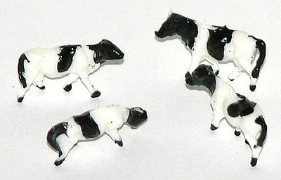 Herpa Assorted Cattle (50) N Scale Model Railroad Figure #63725