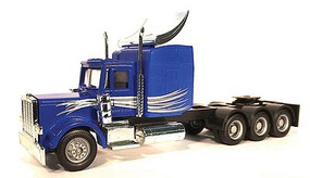 Herpa Pete blue w/Multi Chassis Herpa Pete blue w/Multi Chassis