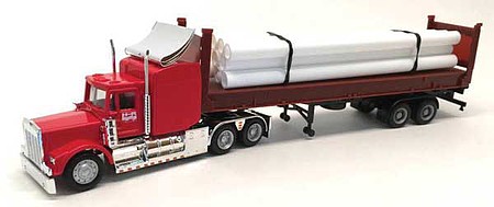 Herpa KW900,40Cont w/pipe load