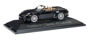 Herpa Porsche 911 Coupe black 1/43 Scale