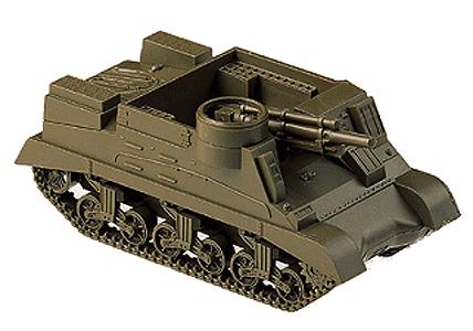Herpa M7B1 Priest Armored Vehicle WWII US & Allies HO Scale Model Railroad Vehicle #740838