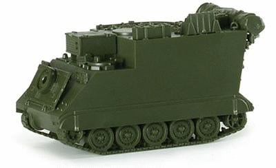 Herpa US/NATO Armored Vehicle M577 Command Post Carrier HO Scale Model Railroad Vehicle #742078