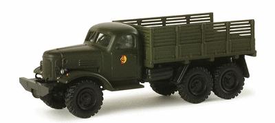 Herpa ZIL157 Russian Red Army Stake Body Truck HO Scale Model Railroad Vehicle #743013