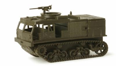 Herpa M4 Eager Beaver Artillery Tractor HO Scale Model Railroad Vehicle #743051