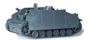 Herpa Sturmgeschuetz II w/Armor HO Scale Model Railroad Vehicle #744782 Herpa Sturmgeschuetz II w/Armor HO Scale Model Railroad Vehicle #744782
