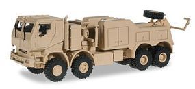 Herpa Mercedes-Benz Actros Armored Recovery Truck Beige HO Scale Model Railroad Vehicle #744904 Herpa Mercedes-Benz Actros Armored Recovery Truck Beige HO Scale Model Railroad Vehicle #744904
