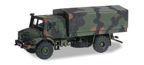 Herpa Mercedes-Benz Zetros Armored Truck Camouflage HO Scale Model Railroad Vehicle #744911 Herpa Mercedes-Benz Zetros Armored Truck Camouflage HO Scale Model Railroad Vehicle #744911