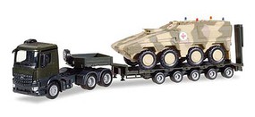 Herpa Mercedes Arocs Lboy Trlr Herpa Mercedes Arocs Lboy Trlr