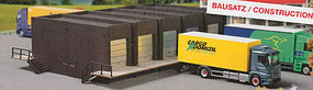 Herpa Warehouse Front with 5 Docks Kit HO Scale Model Railroad Vehicle #76708 Herpa Warehouse Front with 5 Docks Kit HO Scale Model Railroad Vehicle #76708