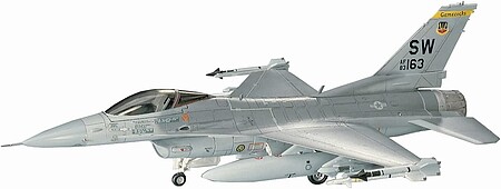 Hasegawa F16C Falcon Aircraft Plastic Model Airplane Kit 1/72 Scale #00232