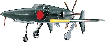 Hasegawa Kyushu J7W1 18-Shi Interceptor Fighter Shinden Plastic Model Airplane Kit 1/72 Scale #00450