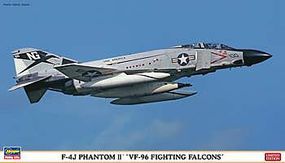 F-4J Phantom II VF-96 Falcon Limited Plastic Model Airplane Kit 1/72 Scale #02064