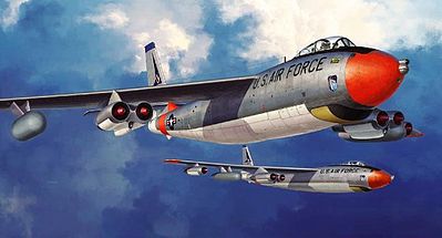 Hasegawa B-47E Stratojet Research Limited Plastic Model Airplane 1/72 Scale #02120