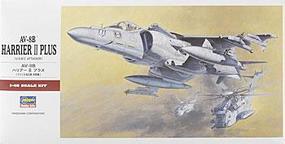 Hasegawa AV8B Harrier II Plus Ace of Spades USMC Attacker Plastic Model Airplane Kit 1/48 #07228