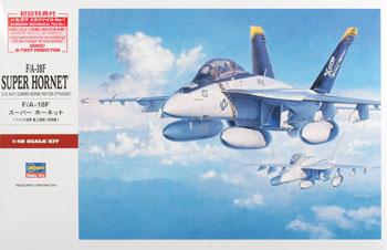 Hasegawa F/A-18F Super Hornet Plastic Model Airplane Kit 1/48 Scale #07238