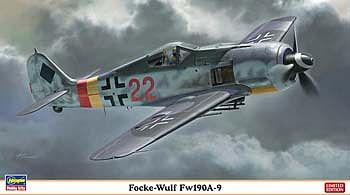 Hasegawa Focke-Wulf FW190A-9 Limited Plastic Model Airplane Kit 1/48 Scale #07312