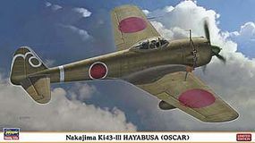 Nakajima KI43-III Hayabusa Oscar Limited Plastic Model Airplane Kit 1/48 Scale #07371