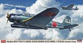 Nakajima B5N2 Kate Plastic Model Airplane Kit 1/48 Scale #07375