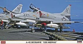 A-4E Skyhawk USS Midway Plastic Model Airplane Kit 1/48 Scale #07377