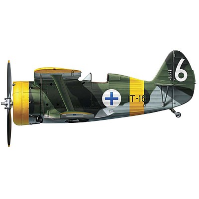 Hasegawa Polikarpov I-153 Finnish Air Force Plastic Model Airplane Kit 1/48 Scale #07461